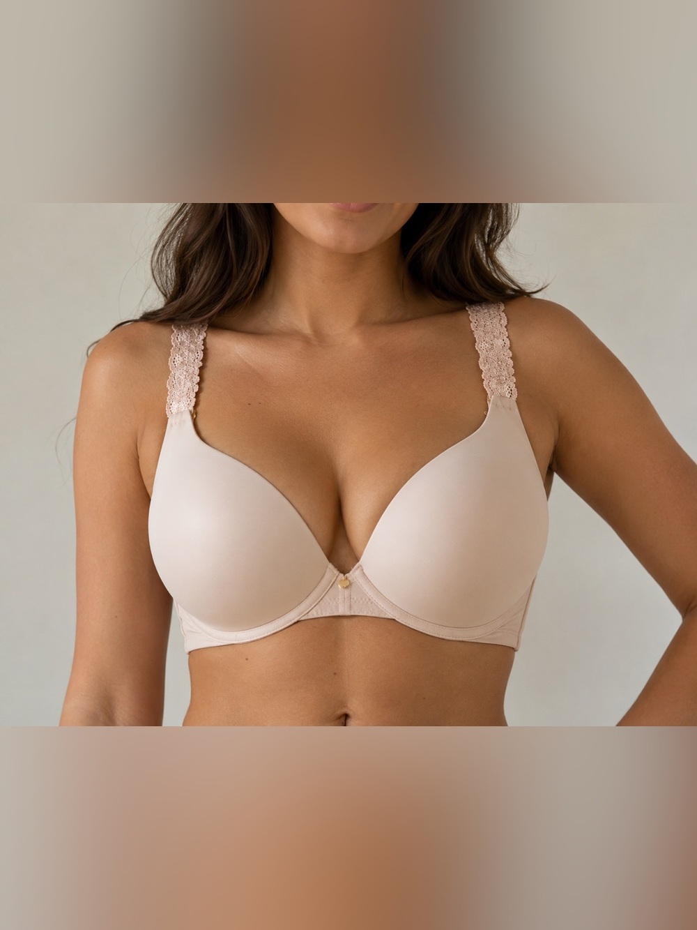 NWT Everyday Smooth T-Shirt Bra - Nude